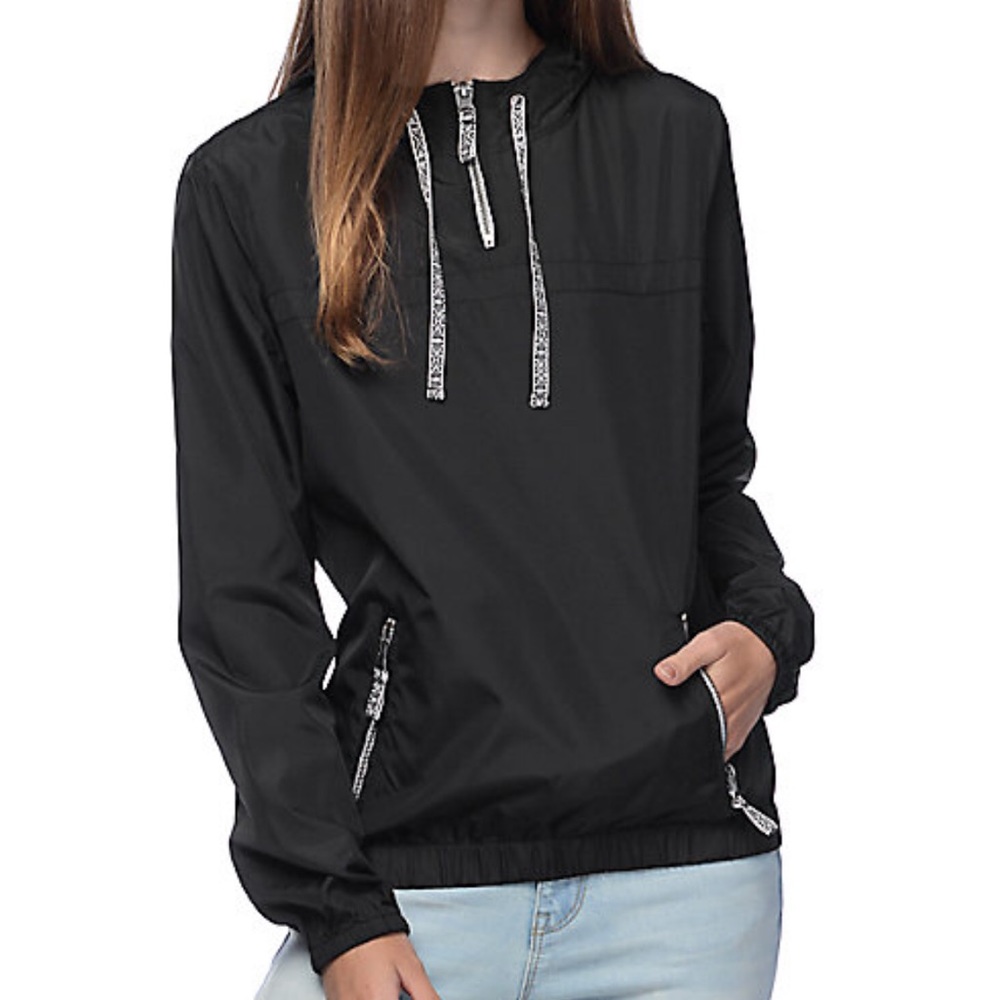 Zine Lightweight Pullover Windbreaker Jacket